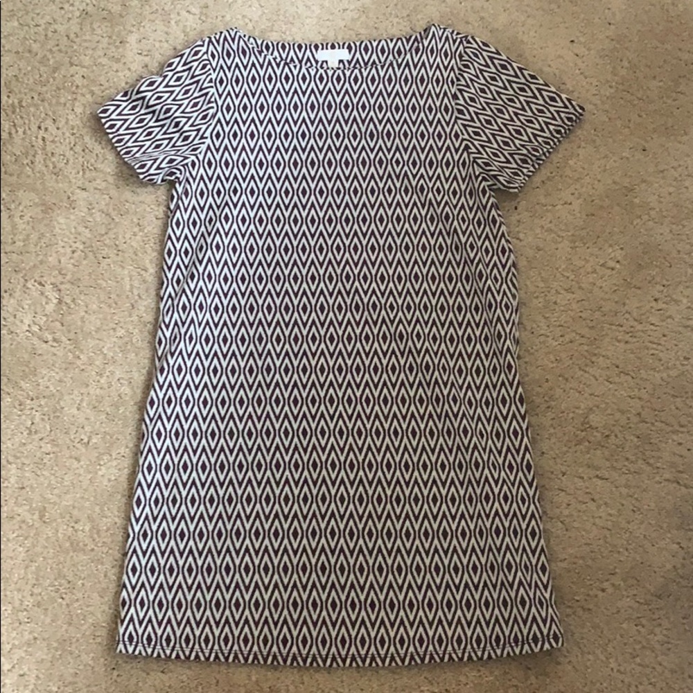 Patterned T-shirt dress